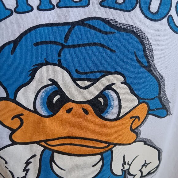 XXL Vintage T-shirt Atex "Im The Boss" California Angry Duck Y2K 90's Meannie - Picture 3 of 6
